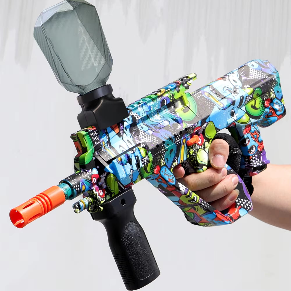 High-Speed AUG Electric Ball Blaster - Fun for Kids and Adults, Outdoor Game Parties (Excluding Water Bombs)