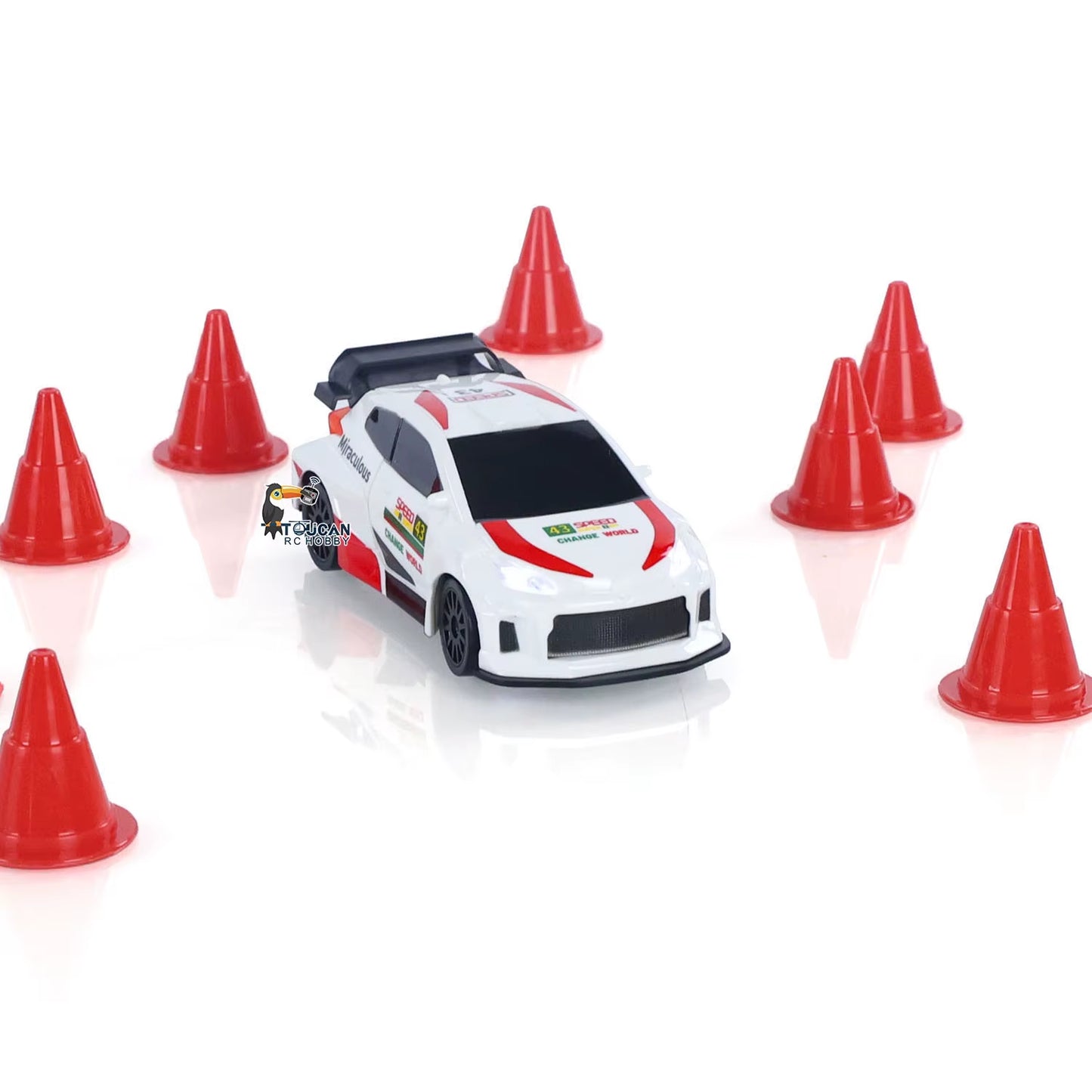 2025 New RC Mini Toys RTR 1/43 High Speed Car 2.4G 4WD Drive Radio Control Racing Drifting Car Toy Speed Model Gifts for Boys