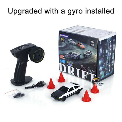 2025 New RC Mini Toys RTR 1/43 High Speed Car 2.4G 4WD Drive Radio Control Racing Drifting Car Toy Speed Model Gifts for Boys